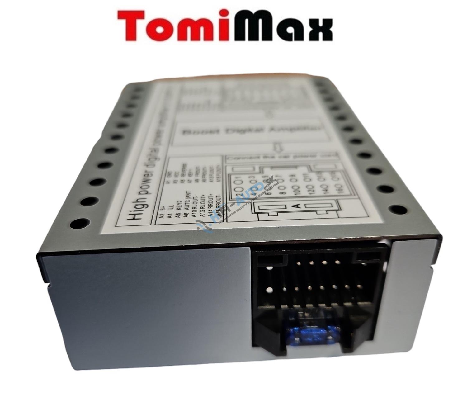 DSP zosilňovač pre autorádio