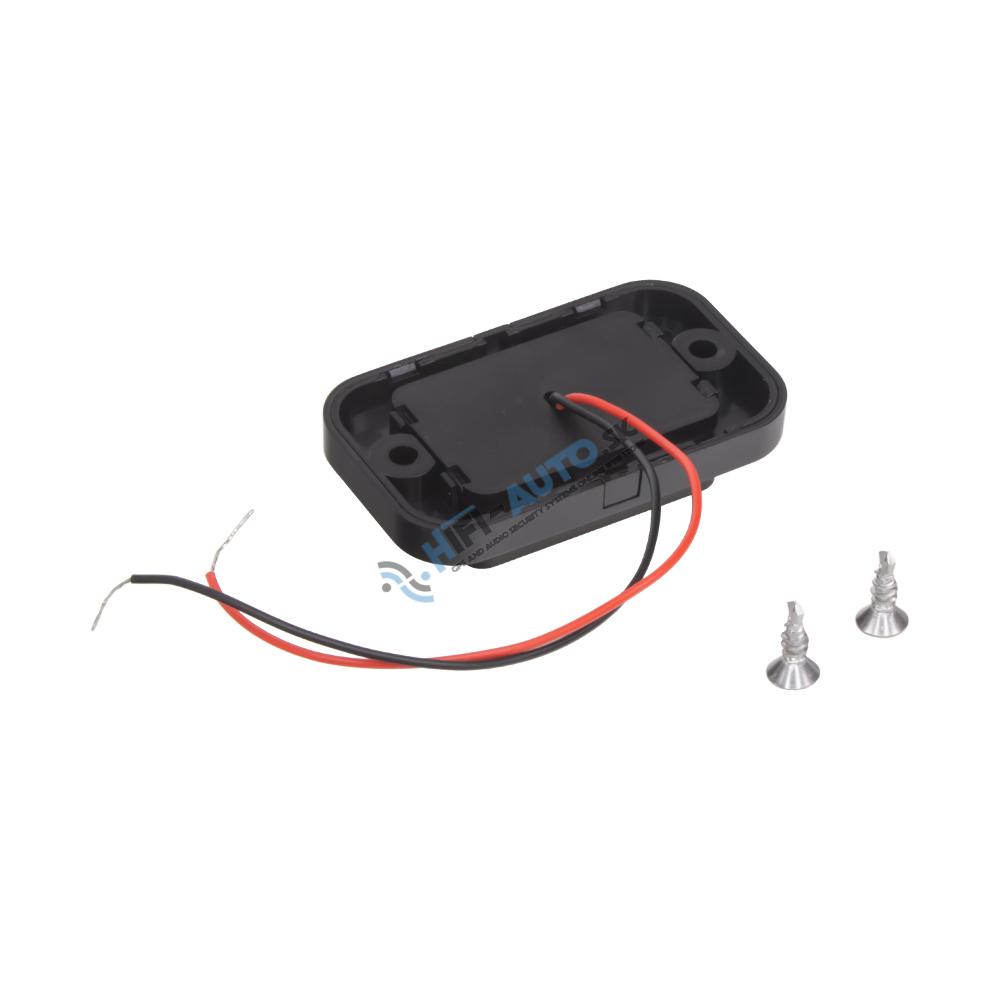 2x USB QC3.0 zásuvka 12/24V, montáž na povrch