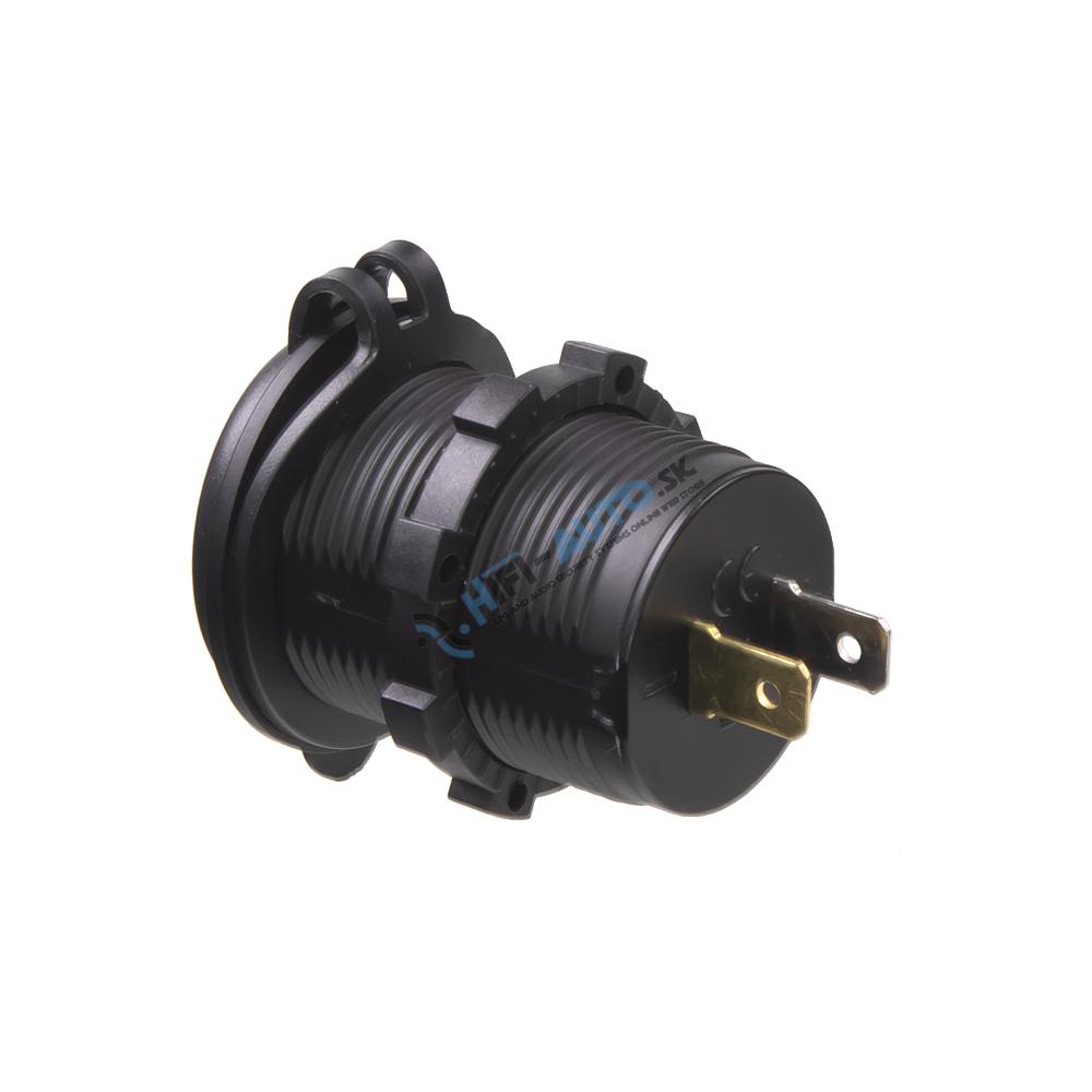USB 2,4A + USB-C PD 45W zásuvka 12/24V