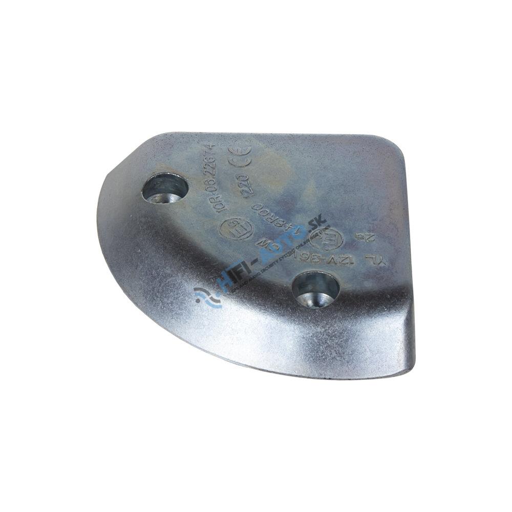 Rohové výstražné LED svetlo na plošiny, 12-36V, 4x1,5W, oranžové