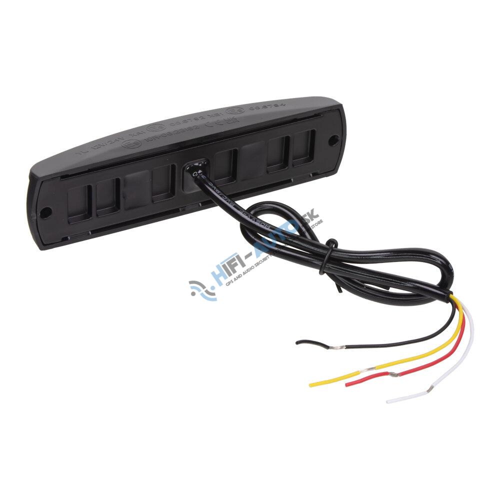 PREDATOR 6x3W LED, 12-24V, oranžový, ECE R65