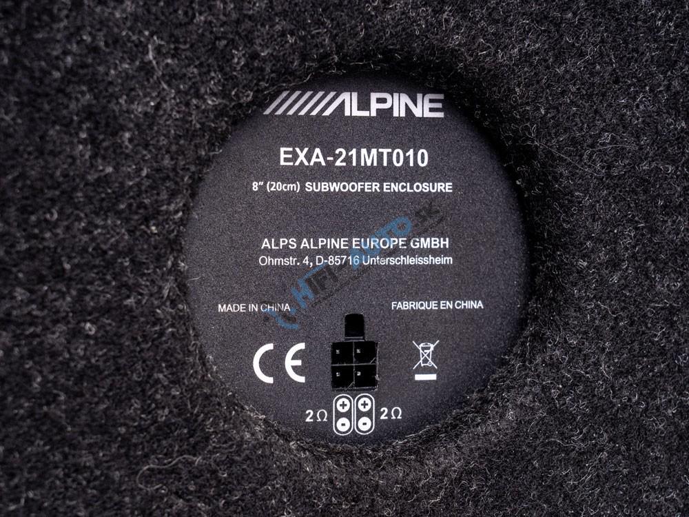 Subwoofer v boxe Alpine SWC-W84S907