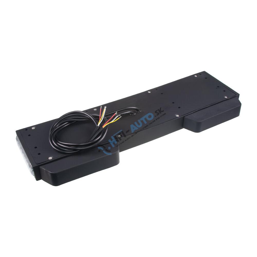 4x PREDATOR 6x4W LED pod ŠPZ, 12-24V, oranžový, ECE R65