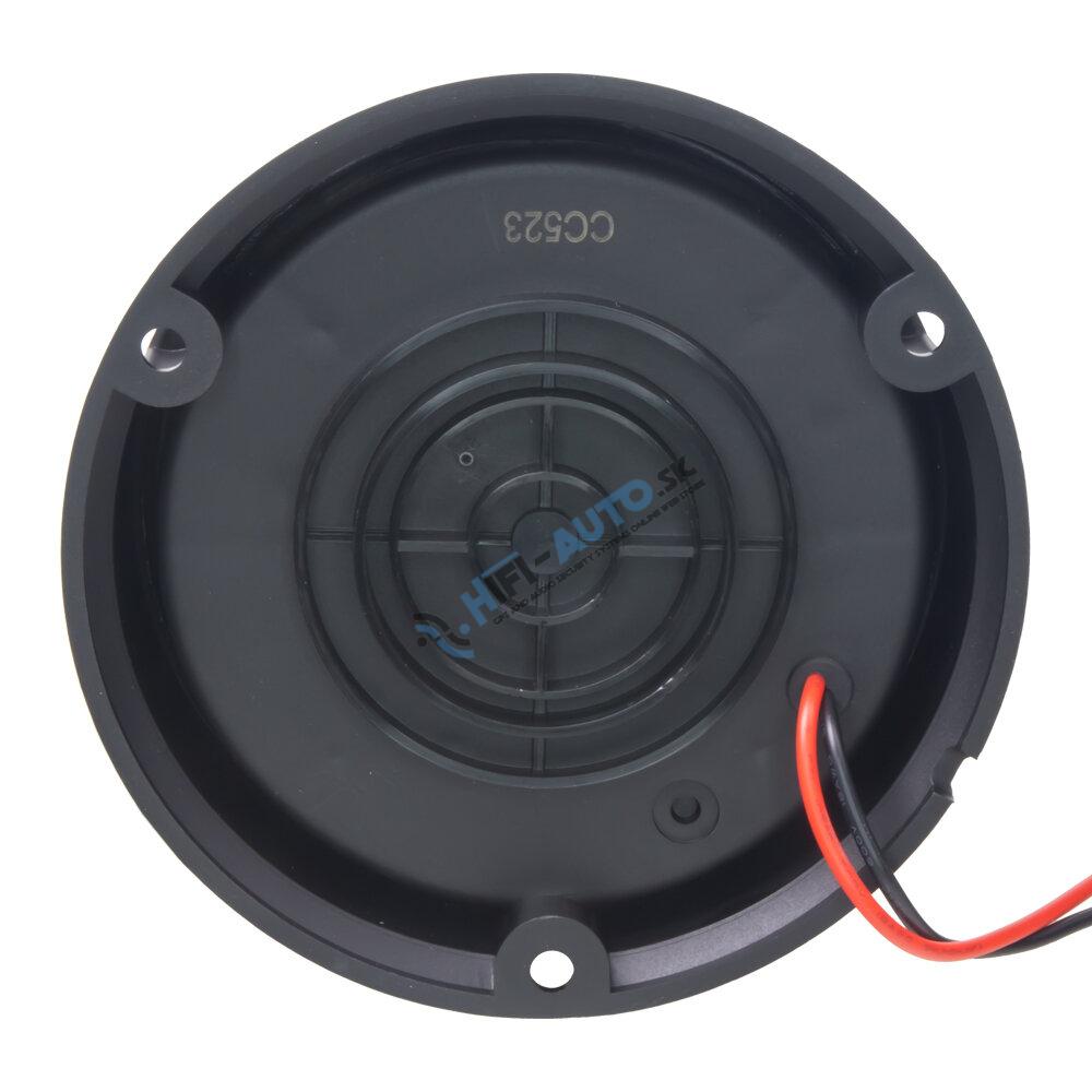 LED maják, 12-24V, 24xLED oranžový, pevná montáž, ECE R65
