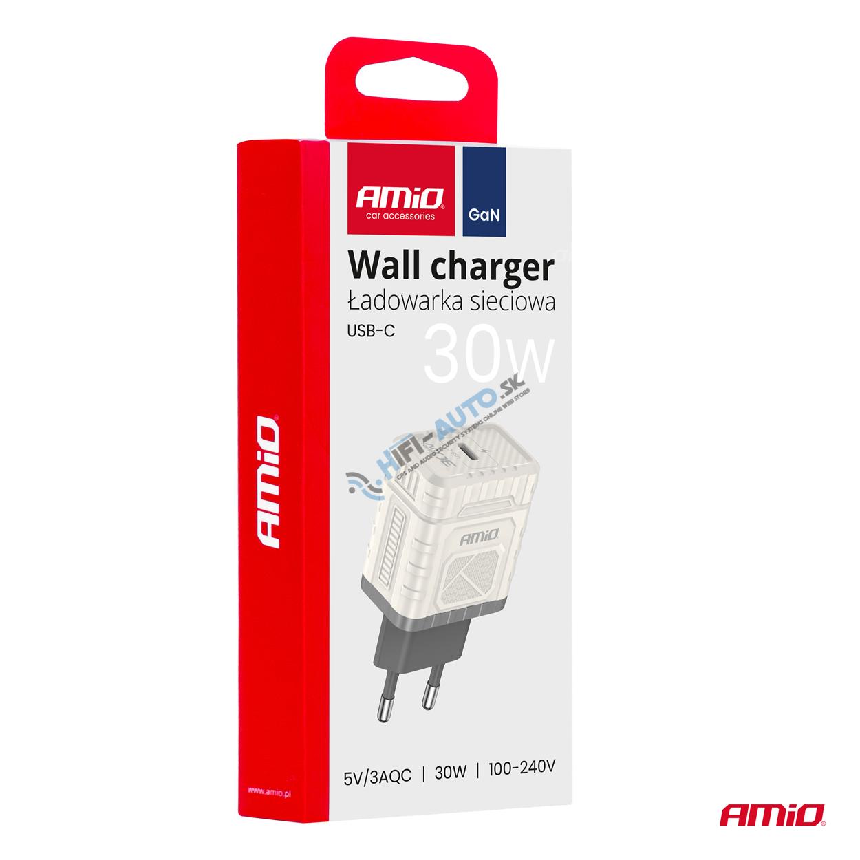 Sieťová nabíjačka Quick Charge GaN PD 30W USB-C