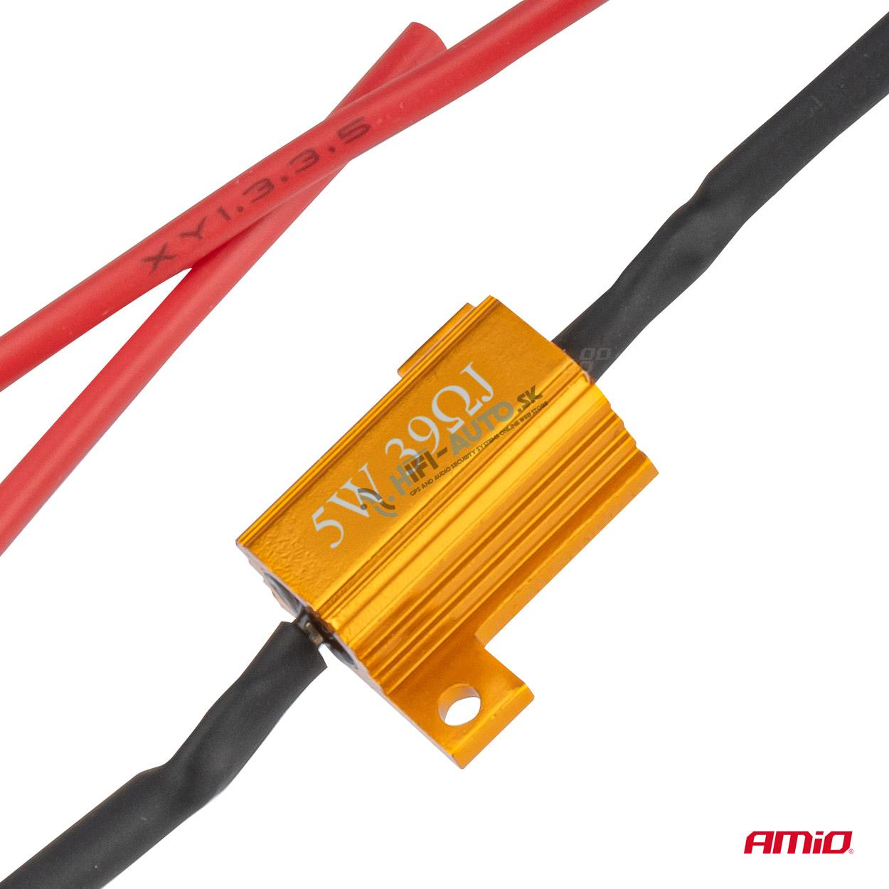 Rezistor pre LED žiarovky CANBUS 39Ω 5W 