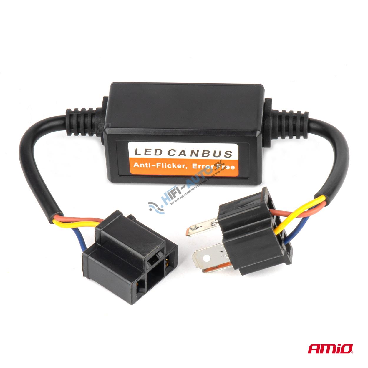 Rezistor pre LED žiarovky CANBUS 3W 120Ω H4