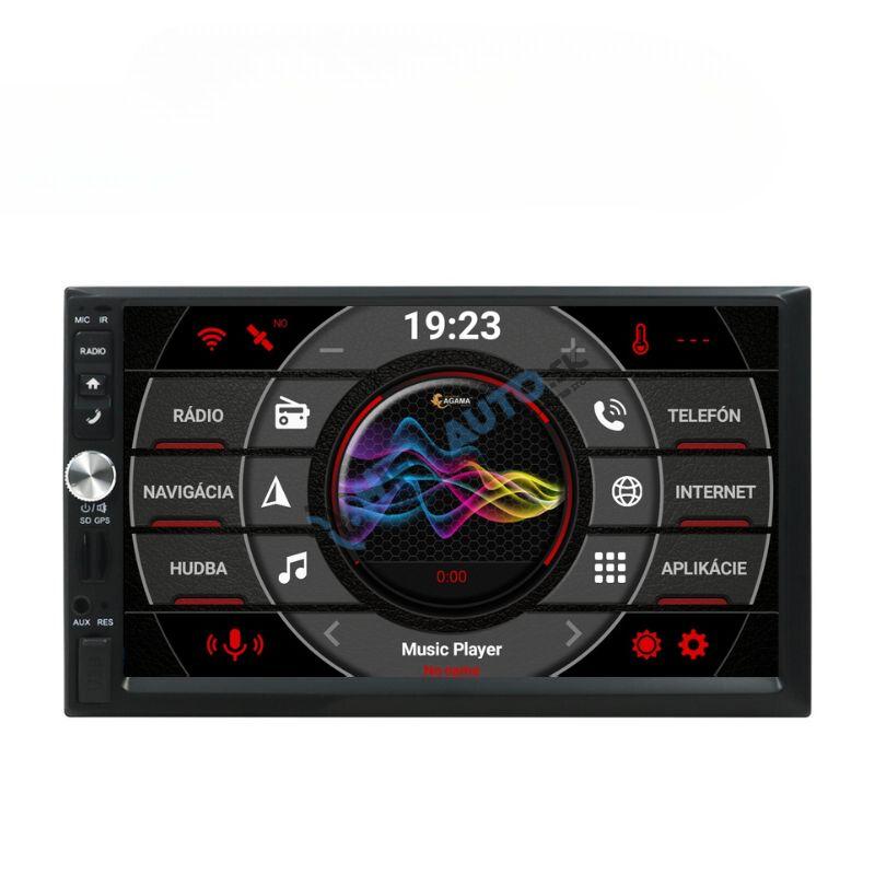 ANDROID 15 2DIN autorádio WIFI, GPS, USB