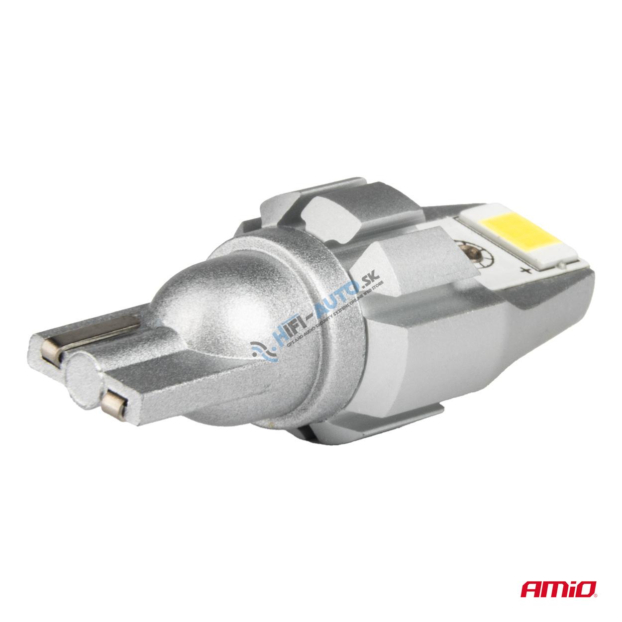 LED CANBUS T15 W16W 2SMD 3570 Biela 12V 24V žiarovky