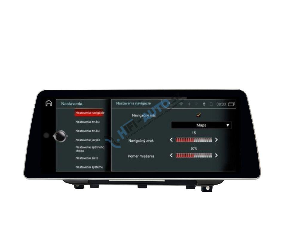 ANDROID 15 12,3" BMW X1 E84 autorádio
