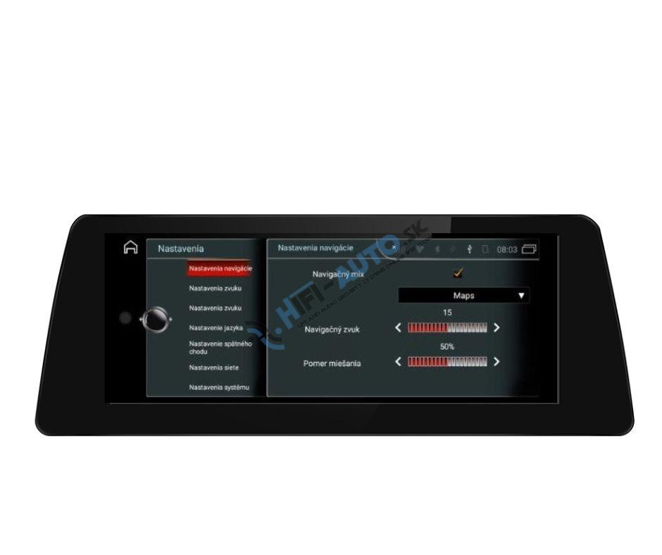 ANDROID 15 12,3" BMW 6 autorádio