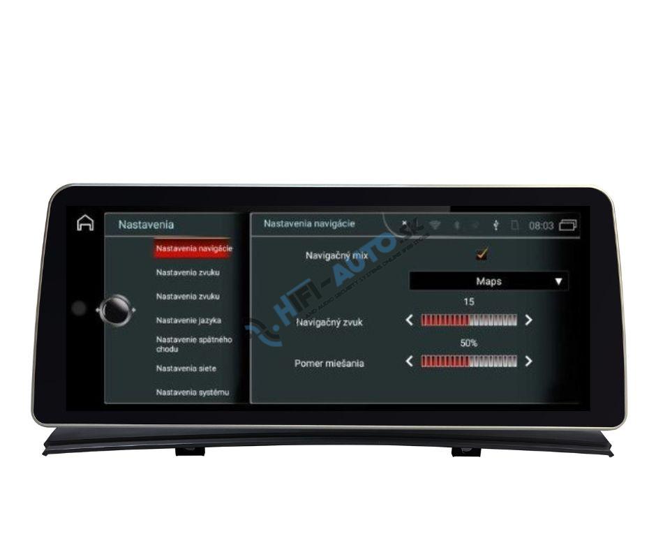 ANDROID 15 12,3" BMW X3 autorádio