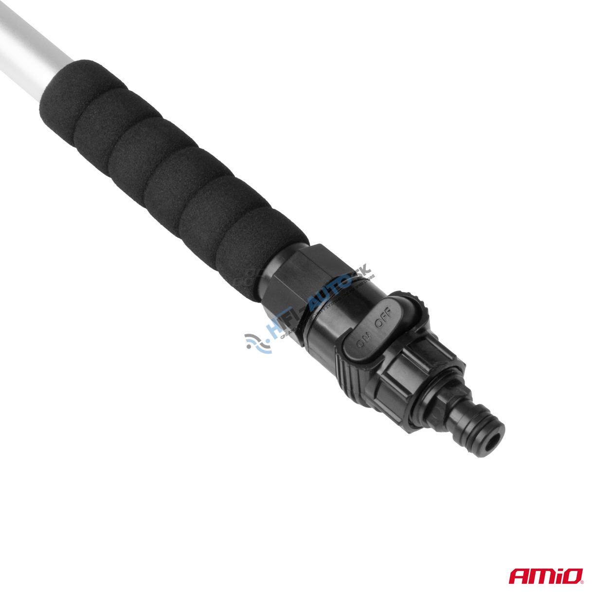 Teleskopická prietoková kefa z mikrovlákna na umývanie auta 67-100 cm