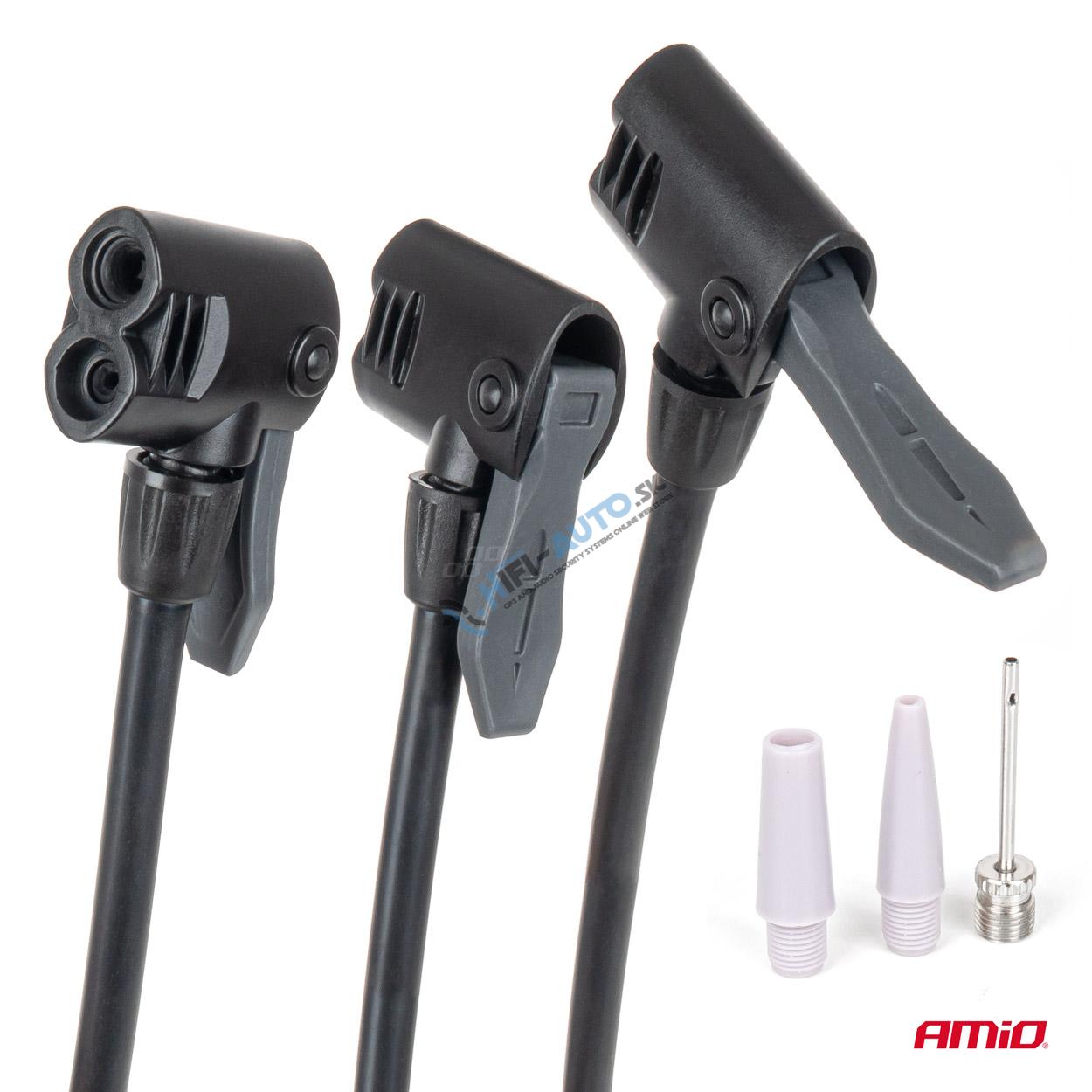 Ručná kovová pumpa s manometrom MINI PU08