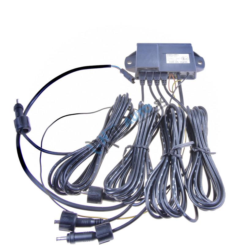 Bezdrôtový parkovací systém zadný (4 snímač) + predný (4 senzor)