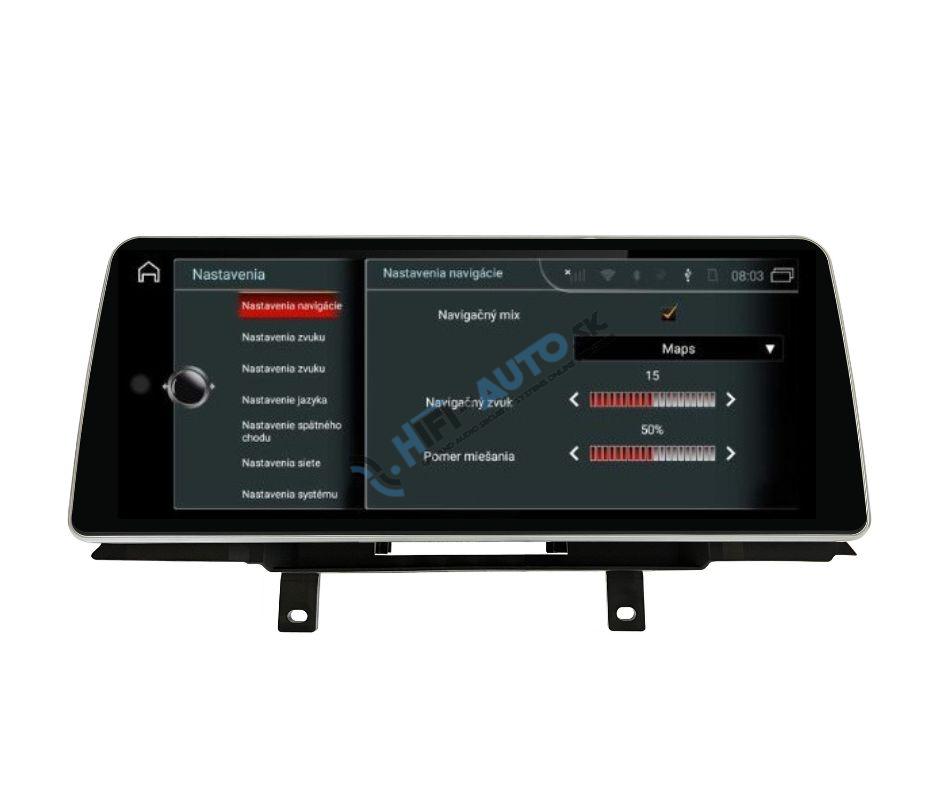 ANDROID 15 12,3" BMW 3/4 autorádio