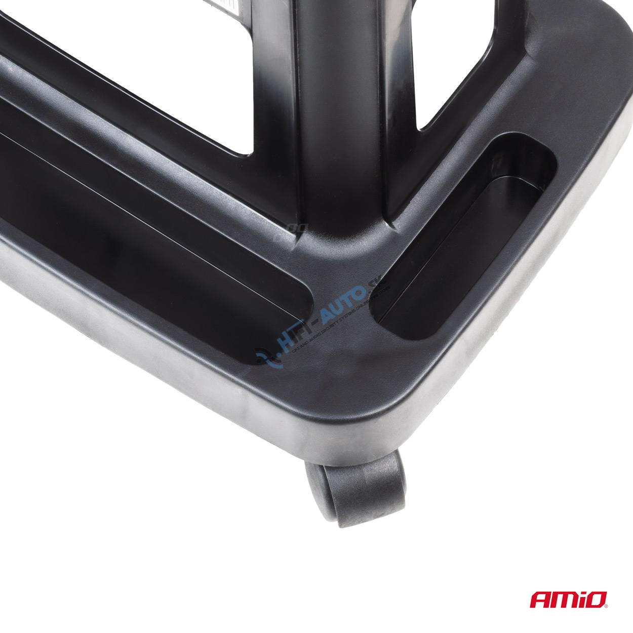 Pracovné sedadlo na kolieskach s úložným priestorom 150 kg