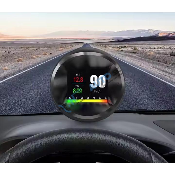Palubný DISPLEJ 1,88" LCD, OBDII, GPS merač rýchlosti