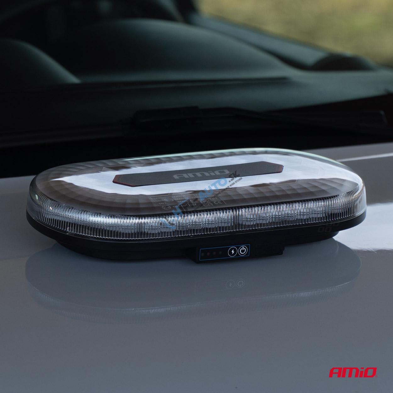 Bezdrôtová svetelná lišta LED R65 R10 326x186x63 26W 12/24V 