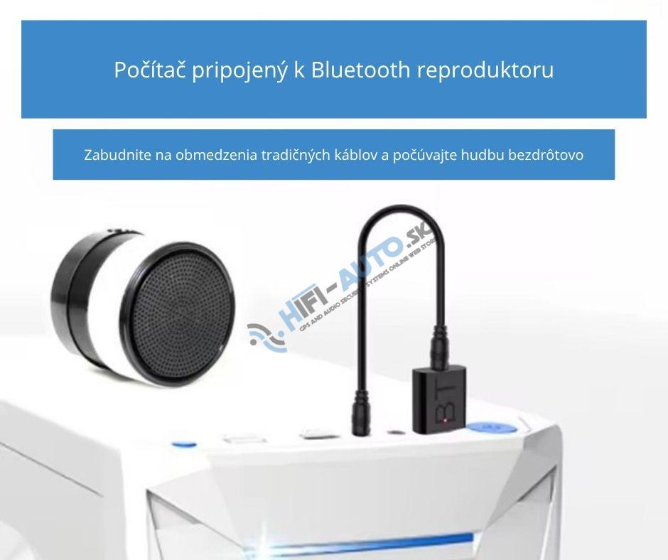 2 v 1 USB Bluetooth 5.0 adaptér – prijímač a vysielač