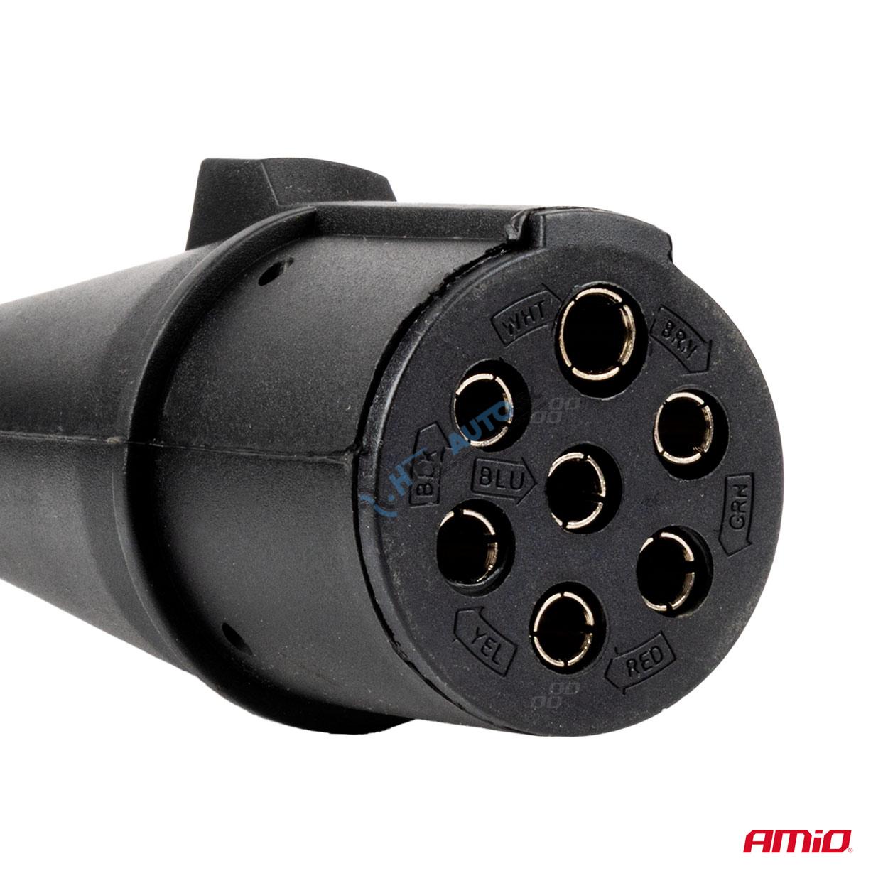 Špirálový kábel TIR 2x 7 PIN typ N 5m 24V