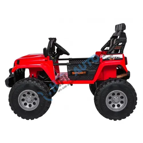 Extrémne športové vozidlo 4x4 ,červené