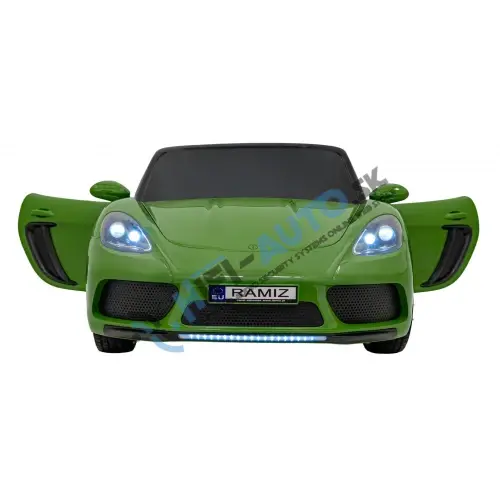 Detské elektrické auto Perfecta zelené