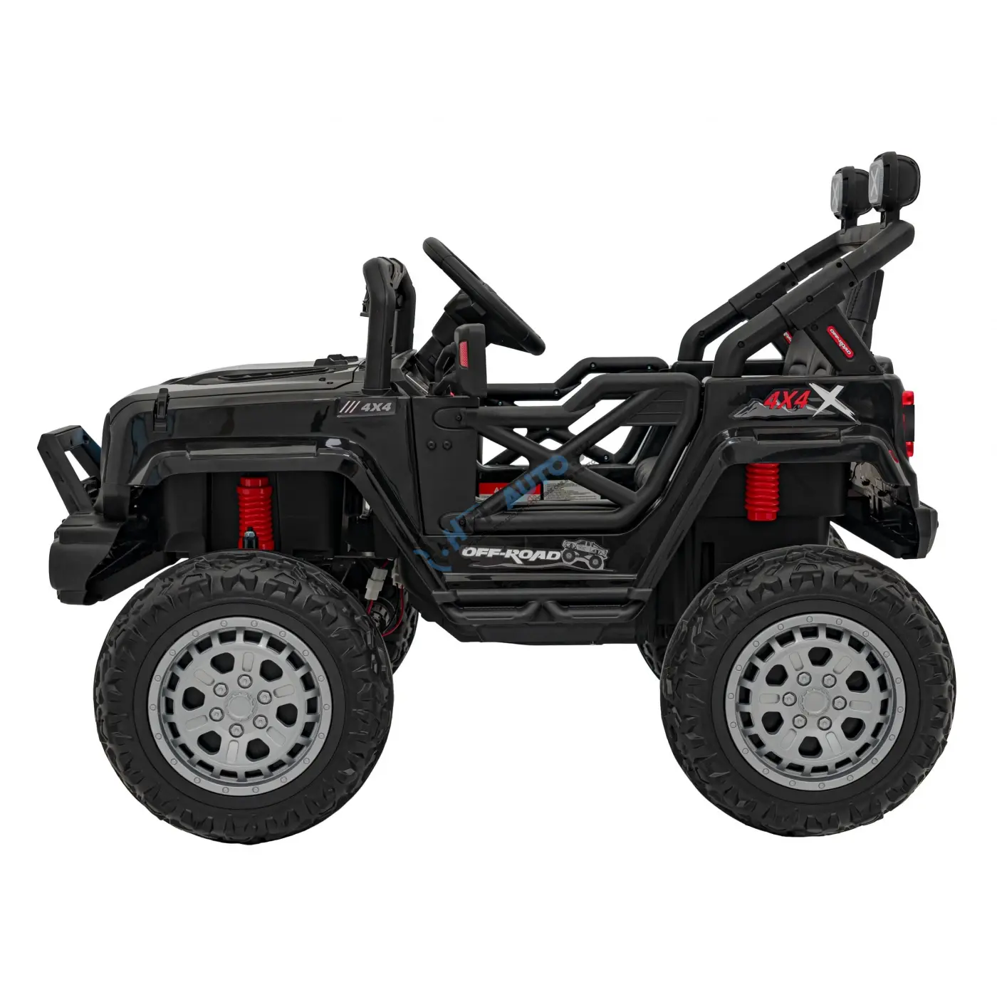 OFF ROAD Rýchlosť Čierne vozidlo