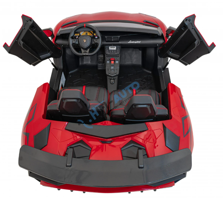 Lamborghini Aventador SV červené