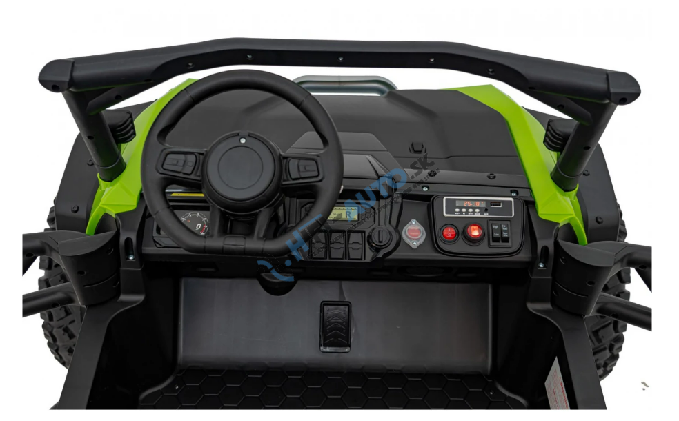 Elektrické autíčko Terenná HONDA 4x4, 4x120W, zelená farba