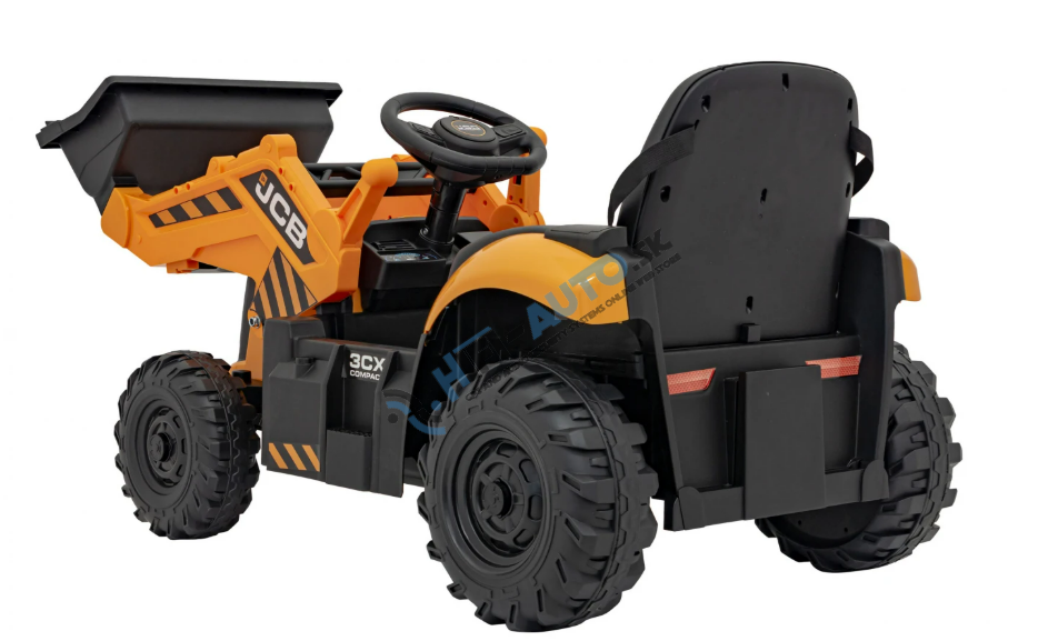 Žlté vozidlo JCB Excavator