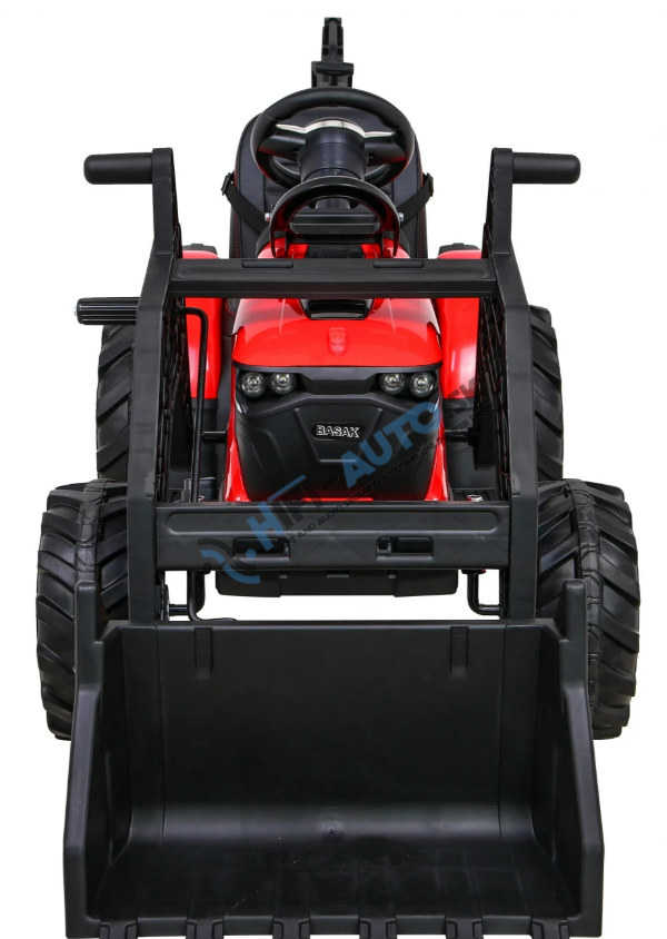 Elektrický traktor 720-T – červený
