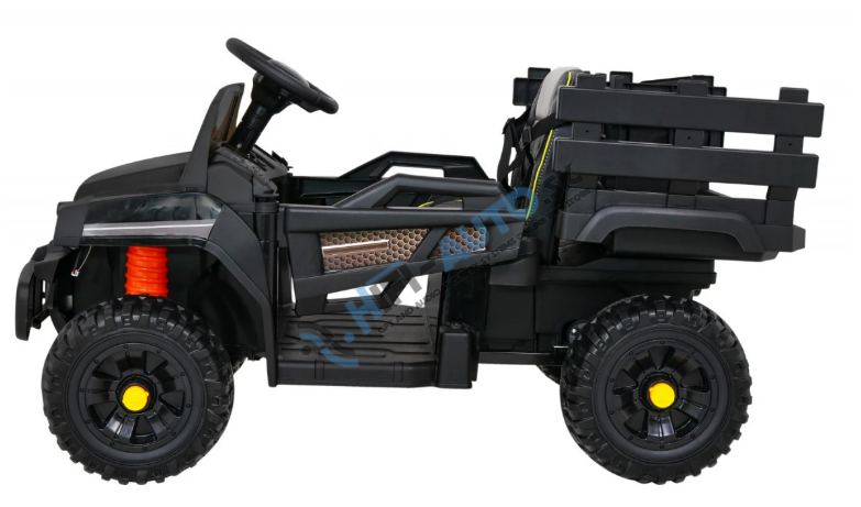 Elektrické autíčko - Farmer Pick-Up – čierne