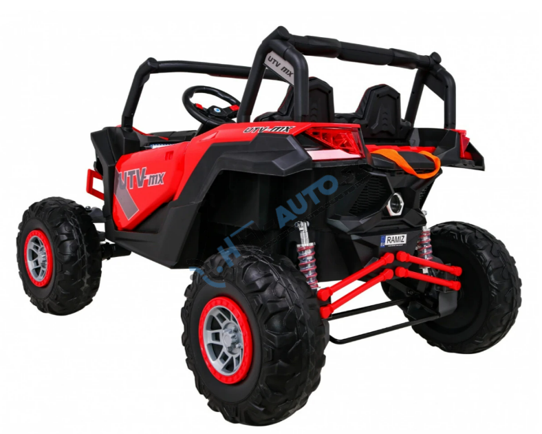 Elektrické autíčko Buggy UTV-MX 24V 4x4 červené