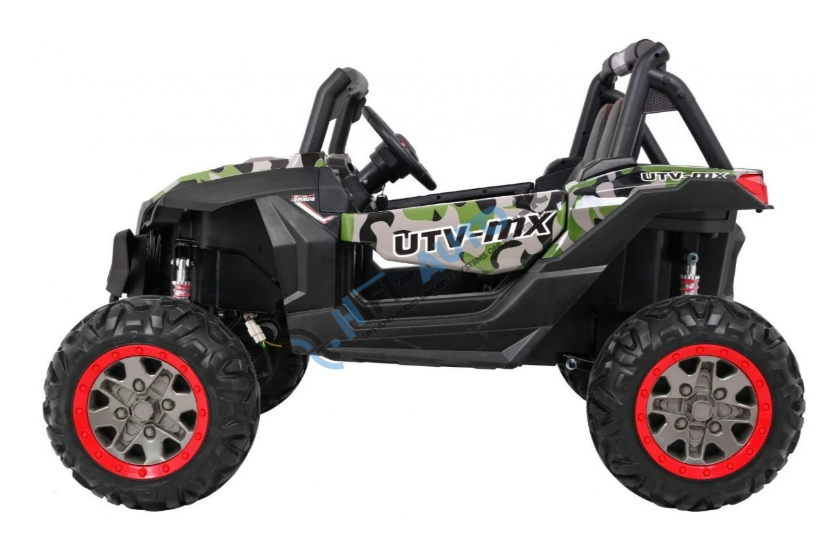 Elektrická bugina Jeep XMX LCD – camo