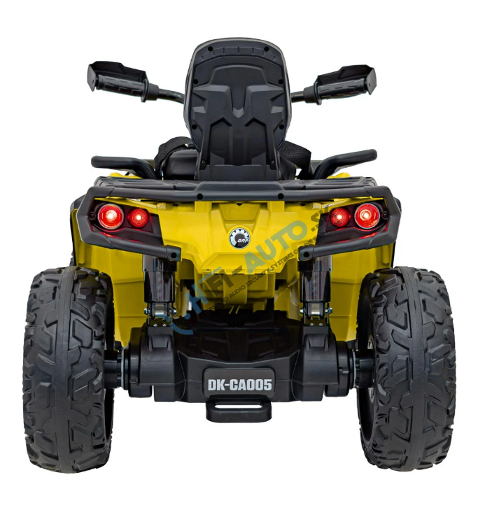 Detská elektrická štvorkolka Can-Am Outlander ATV žltá