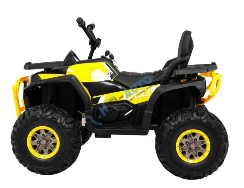 Detská elektrická štvorkolka ATV Desert 4x4 žltá