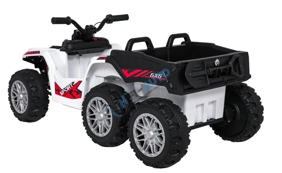 Detská elektrická štvorkolka Quad Sport TX ATV biela