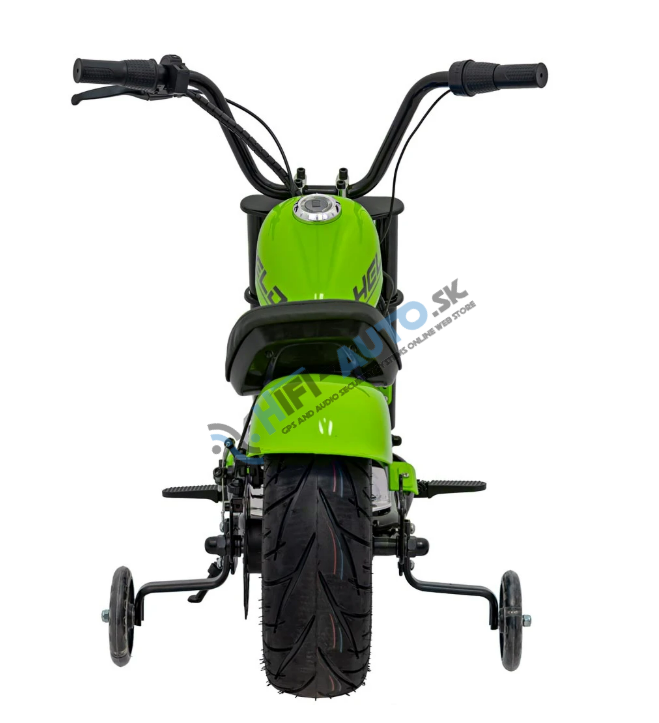 Elektrická motorka Chopper Warrior – zelená