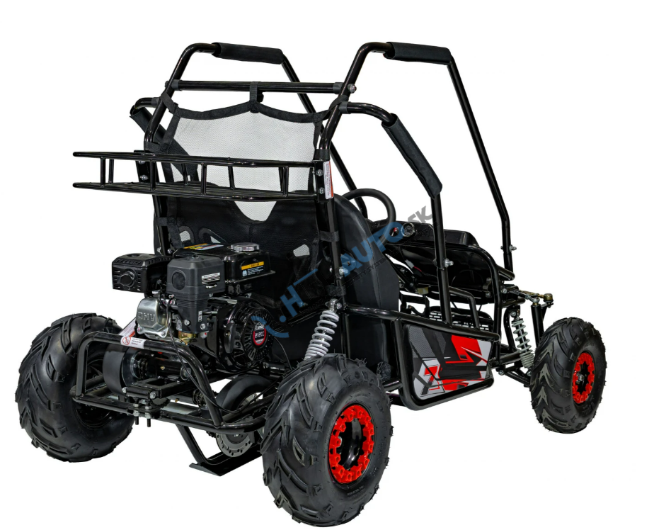 Benzínová BUGGY LUCKY SEVEN 212CC, Červená farba