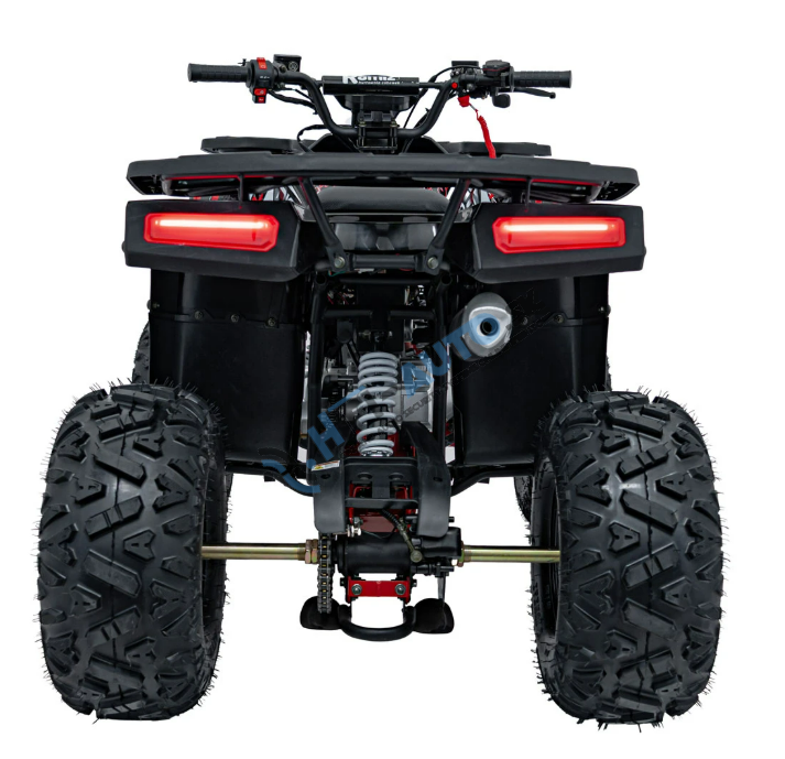 Benzínová štvorkolka DISCOVERER 120CC, červená farba