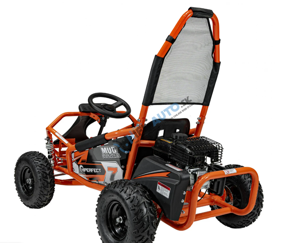 Detská bugina MUD MONSTER 98 cm3 – oranžová