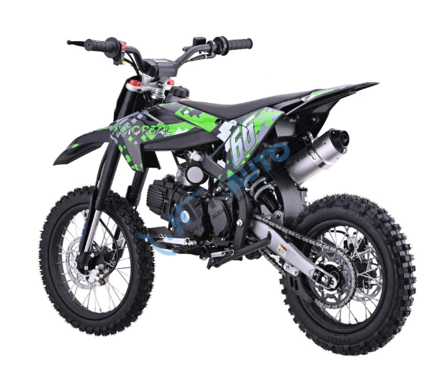 Detská benzínová motorka 110CM IMMORTAL – zelená