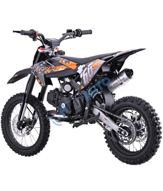 Detská benzínová motorka 110CM IMMORTAL – oranžová