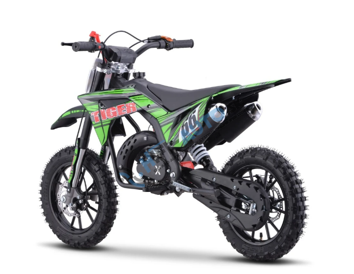 Benzínová motorka 49CC TIGER, zelená farba