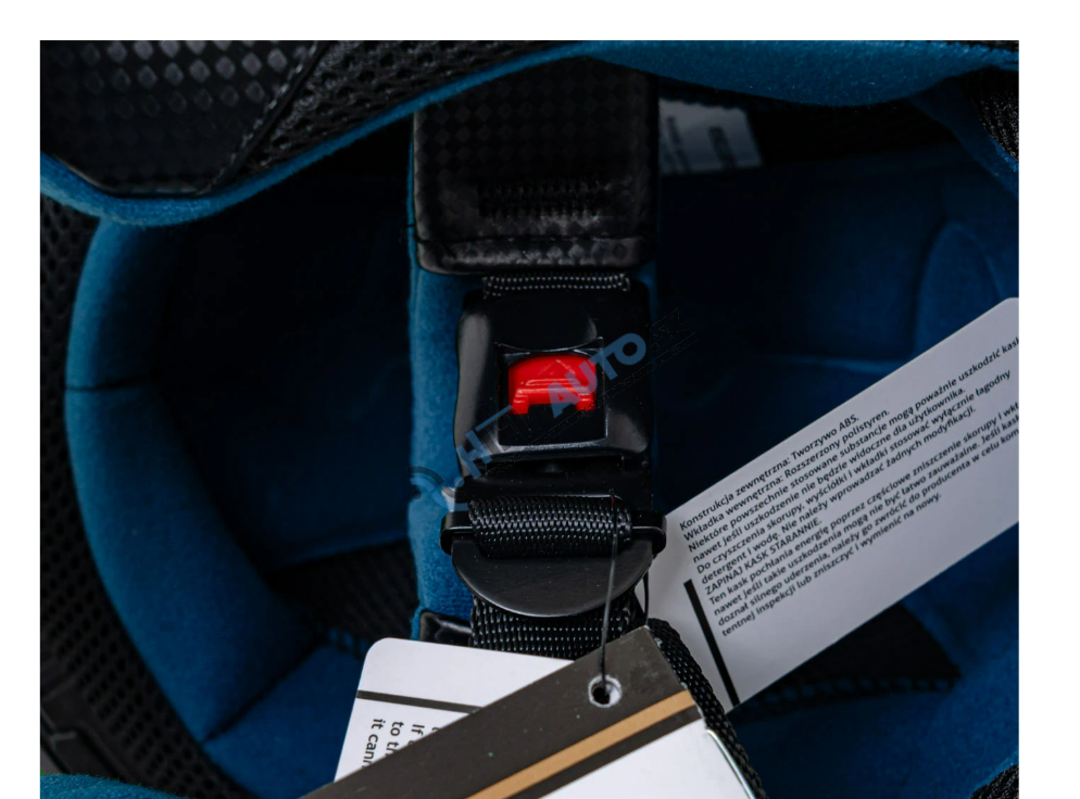 Detská prilba na motorku S – modrá