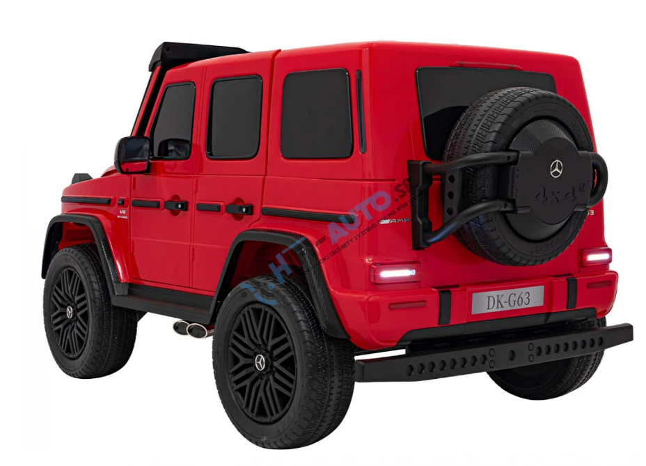 Elektrické autíčko Mercedes Benz G63 AMG XXL 24V – červená