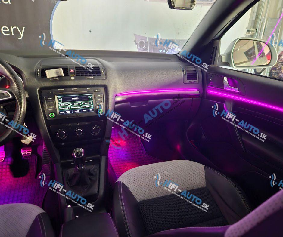 Ambientné osvetlenie Škoda Octavia 2