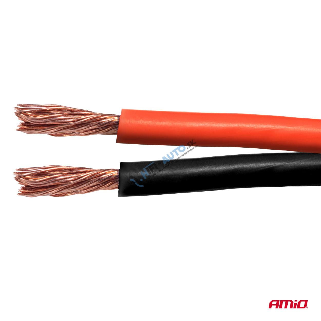 Dvojvodičový vodič reproduktora CCA 2x0.5mm2 100m 2.5A