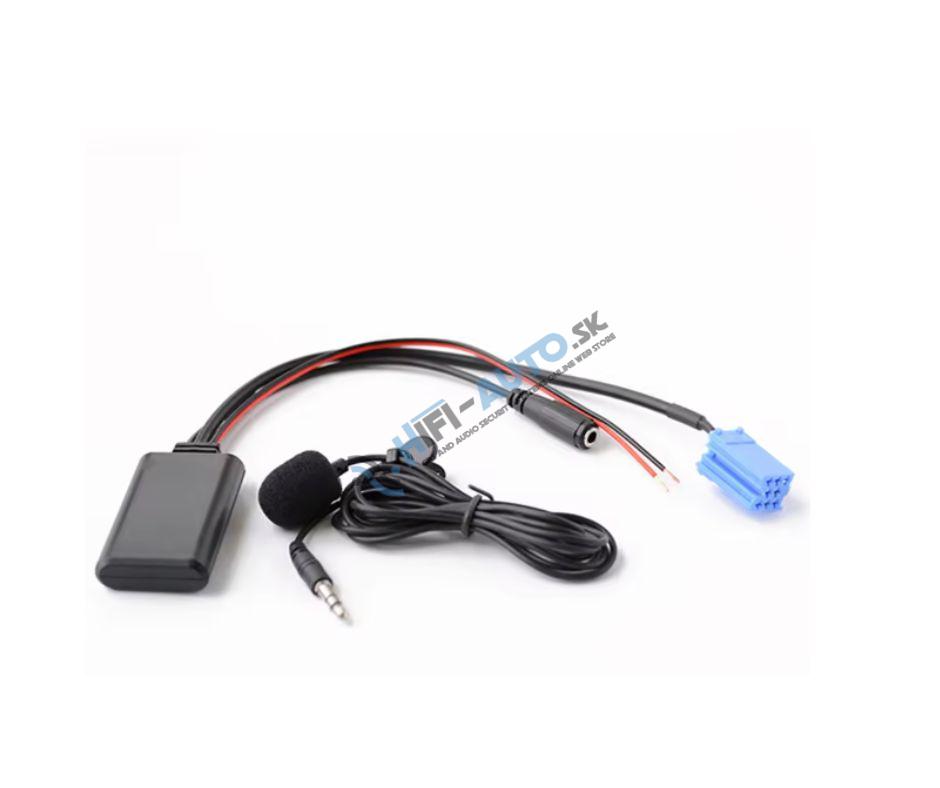 Bluetooth adaptér s mikrofónom AUX/MP3 pre VW, Audi, Škoda, Seat – 8-pin CD menič
